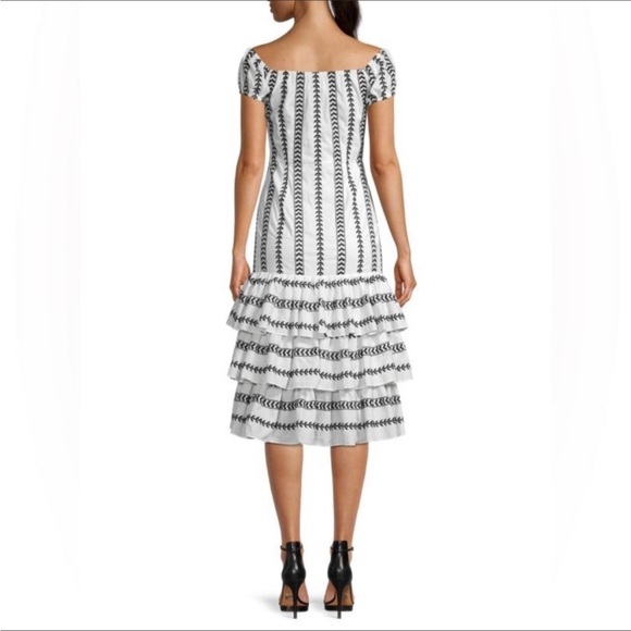 NWT CAROLINE CONSTAS Printed Cotton
Midi Dress - Picture 2 of 2